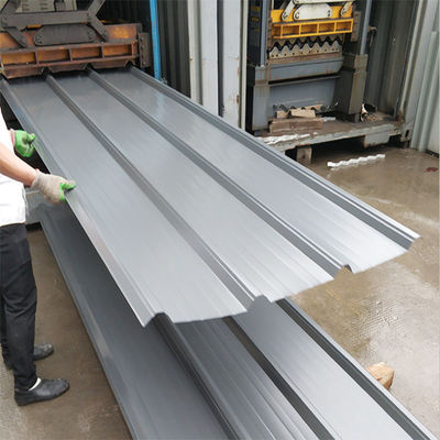 Z180 DX51D DC51 SGCC Fogli di tetto galvanizzato ondulato PPGI con colore e tolleranza Ral ± 1%