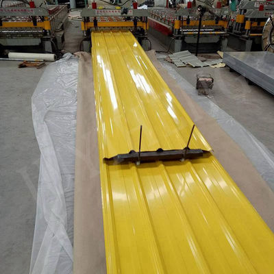 ± 1% Tolleranza Super anticorrosione 0,12 mm 0,17 mm 0,3 mm PPGI Ral Color Coated Pre-painted Galvanized corrugato