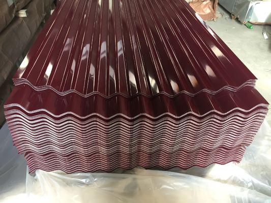 Galvanizzato Z10 Z180 DX51D SGCC Color Coating Steel Coil per RAL Requirement di colore