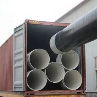 Tubo di acciaio saldato a cucitura retta ad alta resistenza con tubi di carbonio cavi laminati a caldo
