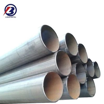 Q235 Q355 S235jr S355j0 S355j2 Tubi saldati in acciaio al carbonio a cucitura ordinaria a cucitura retta non legata