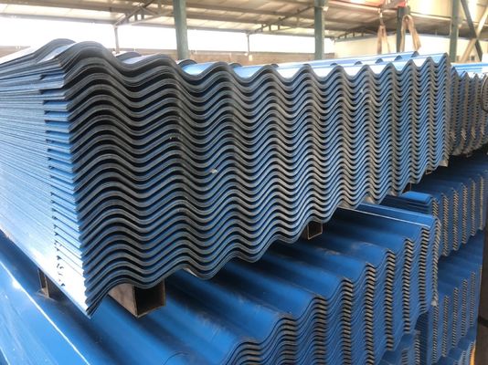 Fogli galvanizzati preverniciati PPGI Copertura metallica Fogli galvanizzati con passaggio per pelle Sì