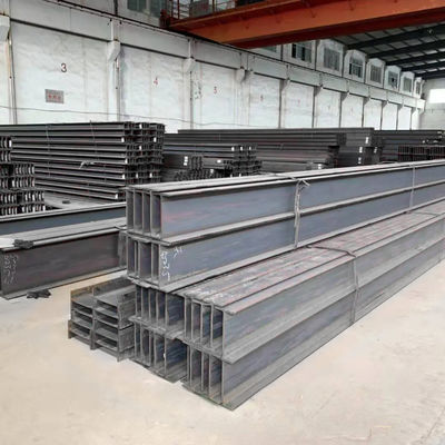Q235 Acciaio al carbonio wf I H Beam IPE per la costruzione ASTM A572/A992 Grado Q235 Larghezza della flangia 50-400mm