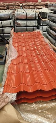 Pacchetto standard per l'acciaio PPGI SGCC lamiera di acciaio galvanizzato rivestita a colori pre-tinto per materiali da tetto
