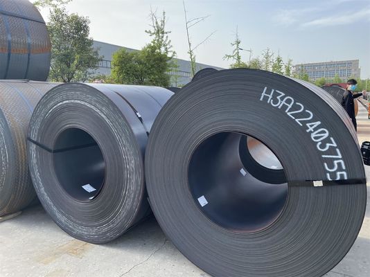 Tecnologia laminata a caldo ASTM A36 A283 A387 Q235 Q345 S235jr Mild Ms Black Annealed HRC Coil for Metal Fabrication Projects