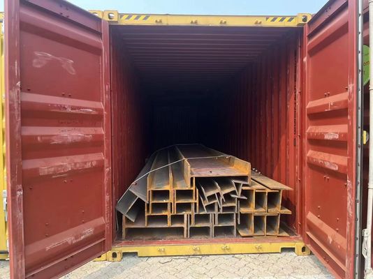 100mm-900mm/adattato Q235B Ponte di acciaio strutturale profilato di acciaio al carbonio laminato a caldo Fatta H Fatta I Fatta per impianti industriali