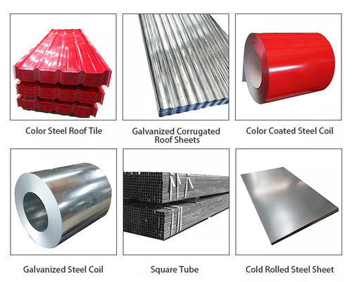 Fogli di copertura galvanizzati ondulati preverniciati con grado ASTM/AISI/SGCC/CGCC/TDC51DZM/TDC52DTS350GD e competitivi