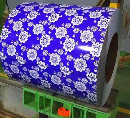 Miglior tolleranza della bobina in acciaio Ppgi ± 1% Fogli di bobina in acciaio pre-tinto galvanizzato Ppgi colorato per tetti ondulati diretto