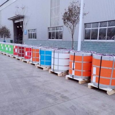 DX51D RAL9010 9030 0,12 TO 4.0mm PPGI PPGL bobina di acciaio galvanizzato pre-tinto con colori personalizzati e lunghezza personalizzata
