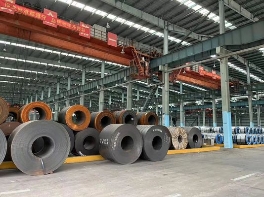 Rotoli HR Rotoli laminati a caldo ASTM A36 A283 A387 Q235 Q345 S235jr con durezza Hardness e certificato JIS