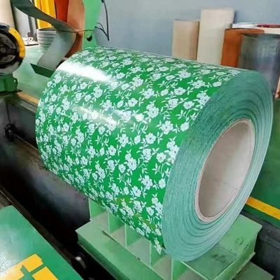 SGCC bobina di acciaio galvanizzato PPGI PPGL foglio colorato rivestito bobina di acciaio pre-rivestito lunghezza richieste dei clienti personalizzabile