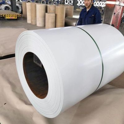 Tecnica di laminatura a freddo DX51D Z275 SMP Vernice Color Coated Prepintato Coil di acciaio galvanizzato RALColor Costruzione PPGI