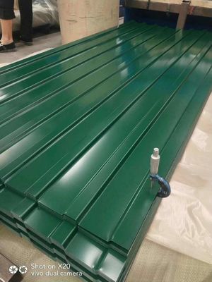 Lastre di copertura in ferro galvanizzato per requisiti strutturali TBR e superfici rivestite di zinco