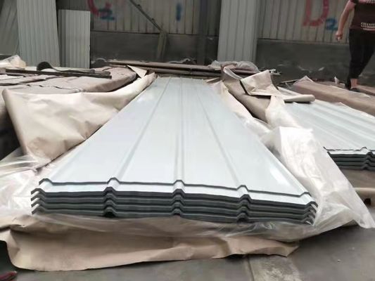 Lastre di copertura in ferro galvanizzato per requisiti strutturali TBR e superfici rivestite di zinco