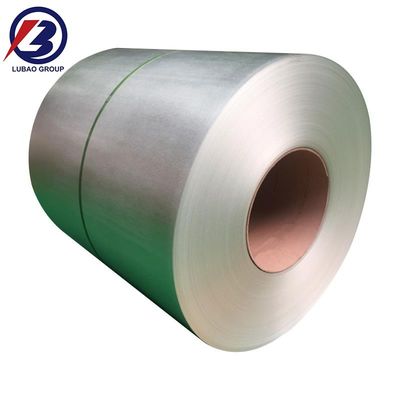 Lamiera di alluminio di zinco rivestita in galvalume di colore standard JIS / Bobina in acciaio galvalume preverniciato per lastre ondulate di LUBAO
