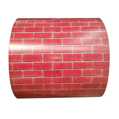 Coil in acciaio rivestito a colori Pre-dipinto PPGI 0,4 mm-0,25 mm Spessore foglio di copertura Fabbricazione con pioggia acida e resistenza ai raggi UV