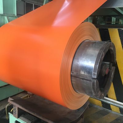 Superficie galvanizzata rivestita PPGI COIL ROLL Dx51d Dx52D 0,4 mm 0,5 mm 0,6 mm bobine di acciaio pre-pintate per materiali da costruzione