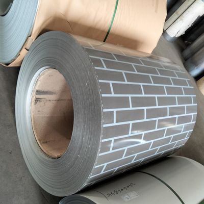 Spessore 0,25-0,8 mm SS400 PPGI PPGL bobine in acciaio in Ral 5020 colore rivestito con 1,4 mm Spessore e sicurezza