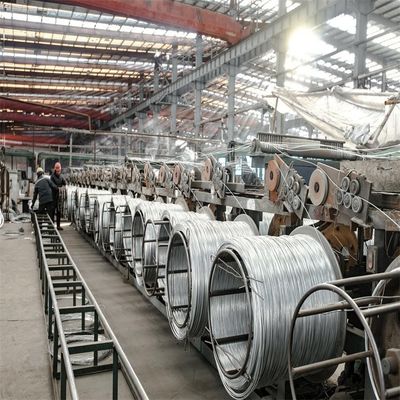 Fio di legame galvanizzato resistente alla corrosione 2,5 mm x 100 m Rulli per la costruzione Q195 Q235 Zinco galvanizzato non legato