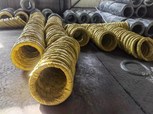Q195 Q235 Filato galvanizzato forte e resistente 3,5 mm x 300 m Lunghezza per applicazioni a carico pesante