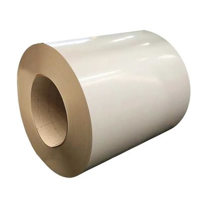 Resistente alle piogge acide e ai raggi UV Spessore 0,25-0,8 mm Buona bobina di acciaio galvanizzato pre-tinto Z275 per materiali da costruzione