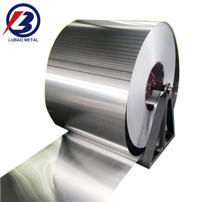 Coil di alluminio Superficie d'argento 3003 coil di alluminio 4047 foglio di alluminio rotolo rivestito Foglio di alluminio tecnica laminata a freddo