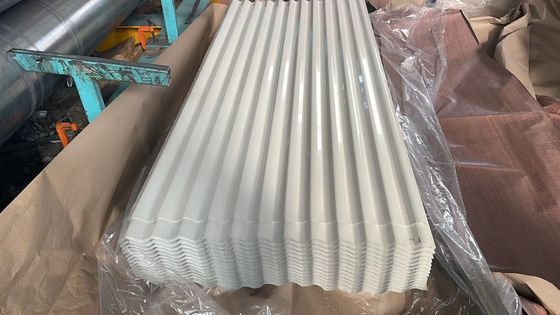 Servizio di saldatura PPGI pannelli galvanizzati corrugati di metallo di ferro zinco per tetti con lunghezza compresa tra 1000 e 5000 mm