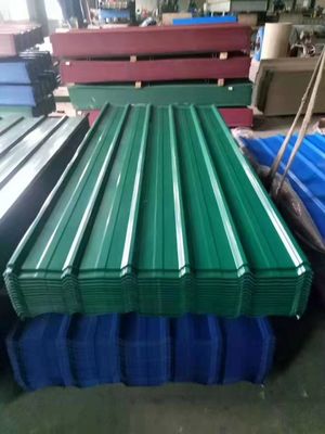 Certificato c Materiali di costruzione per tetti Ferro zincato Metallo lamiera di tetto Case prefabbricate Zinc rivestimento di alluminio