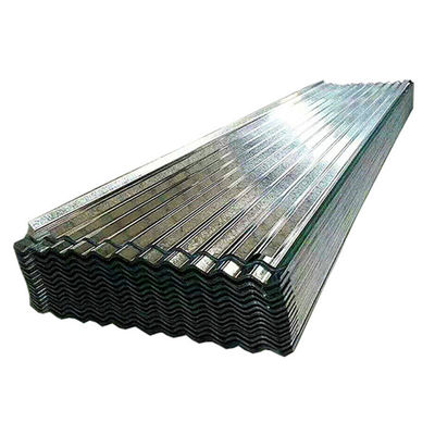 Fogli di tetto di zinco Fogli di ferro ondulato di ferro galvanizzato GI Piastra di tetto professionale Rivestimento di grandi dimensioni Z41-Z60 Tolleranza ±1%