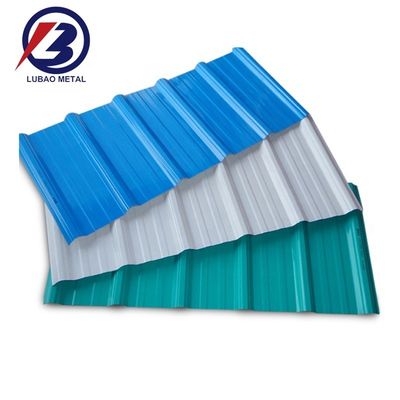Superficie della lamiera galvanizzata rivestita Bianco Blu Verde Rosso Nero 0.22/0.23/0.24/0.25/0.26/0.27/0.28mm per il beneficio