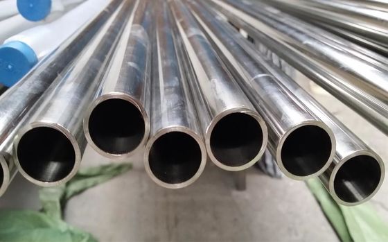 Tubo in acciaio inossidabile TP304 Rotondo lucidato Tubo in acciaio inossidabile 100 mm Diametro 2,5 mm Spessore della parete 0,3-6 mm Tubo speciale Tubo EMT