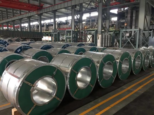 Coil di acciaio galvanizzato a caldo per la fabbricazione di piccoli utensili e materiali da costruzione aluminati a zinco