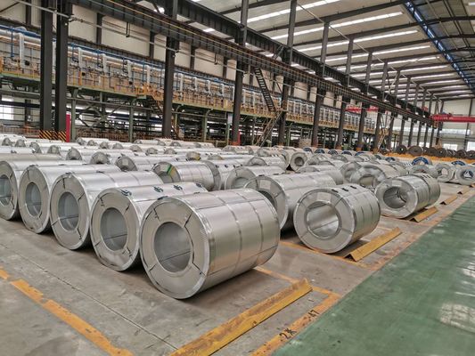 Coil di acciaio galvanizzato a caldo per la fabbricazione di piccoli utensili e materiali da costruzione aluminati a zinco