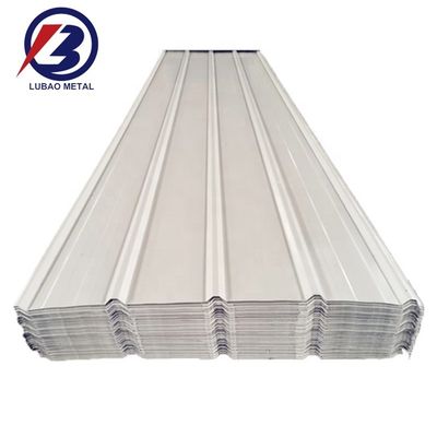 900 mm Larghezza 2438 mm Lunghezza SGCC Grado Ral Grafico PPGI Lastre corrugate per coperture durature
