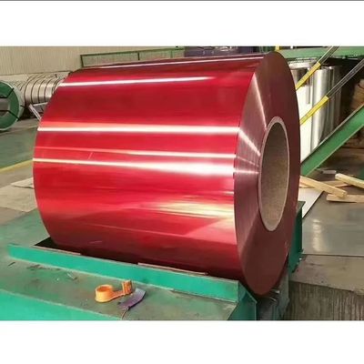 Coil rivestito di zinco a colori Full Hard con vendita di ASTM Customized Z120 Aluminum Coated Color Coated Roll