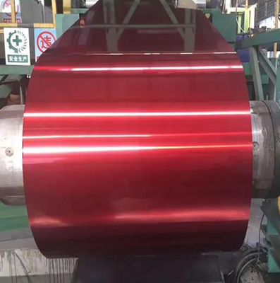 Coil rivestito di zinco a colori Full Hard con vendita di ASTM Customized Z120 Aluminum Coated Color Coated Roll