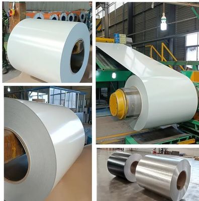Coil rivestito di zinco a colori Full Hard con vendita di ASTM Customized Z120 Aluminum Coated Color Coated Roll