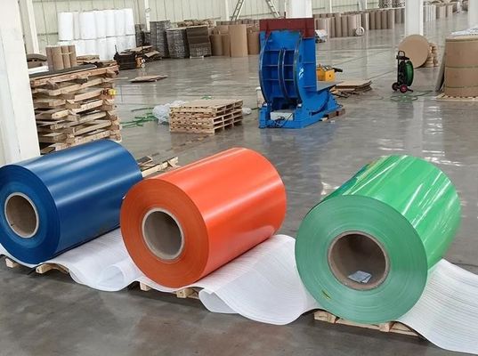 Coil rivestito di zinco a colori Full Hard con vendita di ASTM Customized Z120 Aluminum Coated Color Coated Roll