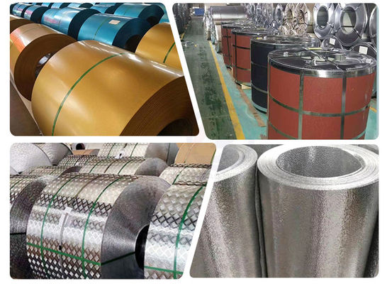 40 mm-2400 mm larghezza bobina di alluminio superiore con prestazioni eccezionali che mostrano un'eccellente resistenza alla corrosione
