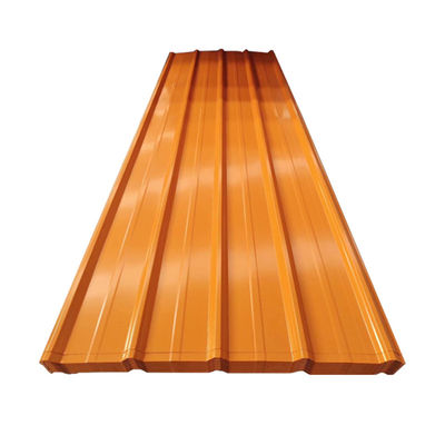 Colore personalizzato Ral Decoiling GI PPGI PPGL 0,2-2,0 mm Dx51d Colore rivestito di foglio di tetto galvanizzato metallo ondulato