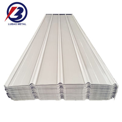 Tecnica Dx51d Dx52D Dx53D Dx53D 0,12-6mm 30-275g Galvalume Preverniciato Ppgi Piastrelle di tetto Piastra in acciaio ondulato con 1