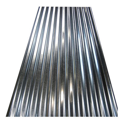 Tetti di metallo di lamiera galvanizzata/tetti di tetti corrugati/tetti di zinco di larghezza 665-1100 mm Tecnologia laminata a caldo
