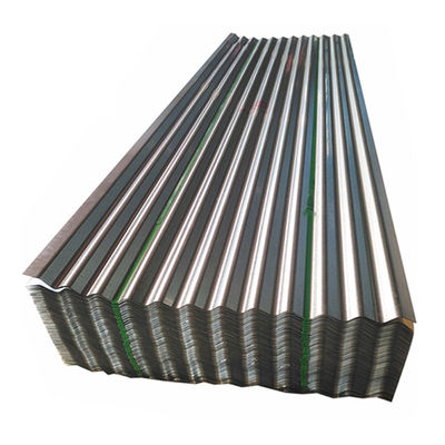 Tetti di metallo di lamiera galvanizzata/tetti di tetti corrugati/tetti di zinco di larghezza 665-1100 mm Tecnologia laminata a caldo