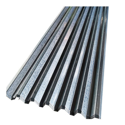 Tetti di metallo di lamiera galvanizzata/tetti di tetti corrugati/tetti di zinco di larghezza 665-1100 mm Tecnologia laminata a caldo
