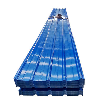 30-275 g/m2 Piastrelle di tetto preverniciate Galvalume Ppgi Zinco GI lamiera di acciaio galvanizzato ondulato con servizio di lavorazione del saldatore