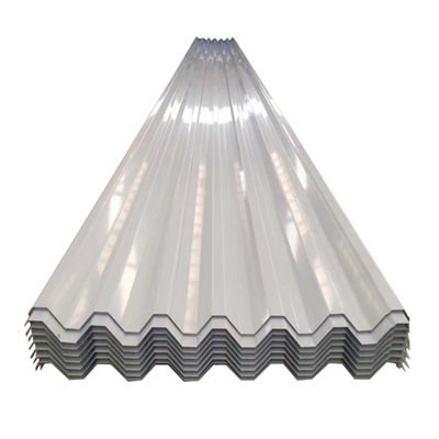 Piastra di tetto in acciaio galvanizzato a piena durezza GI PPGI PPGL 0,4 mm Spessore 1000 mm Larghezza Piastra ondulata colorata per saldatura