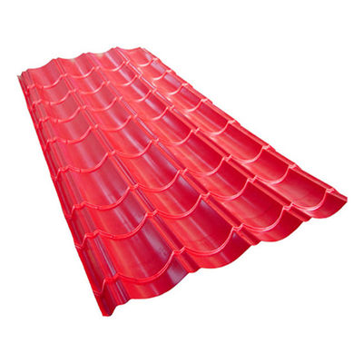 Tecnica delle piastrelle ondulate garantita 9002 9006 Piastra di tetto in acciaio ondulato colorato con laminato a freddo laminato a caldo e garantita