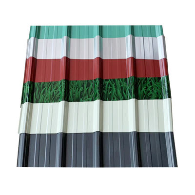 Tecnica delle piastrelle ondulate garantita 9002 9006 Piastra di tetto in acciaio ondulato colorato con laminato a freddo laminato a caldo e garantita