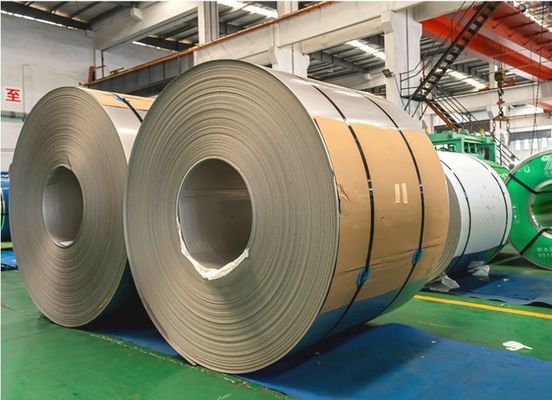 301 304 316 410 BA 2B NO1 bobina di acciaio inossidabile laminata a freddo bobina di acciaio inossidabile con servizio di lavorazione e larghezza 1000-1500 mm