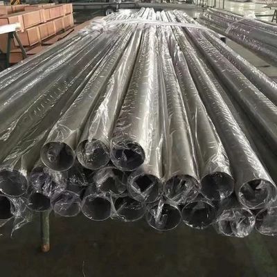 0.8 mm di spessore x 100 mm OD 304 tubi in acciaio inossidabile 6m lunghezza finitura spazzolata per prestazioni e affidabilità laminate a freddo